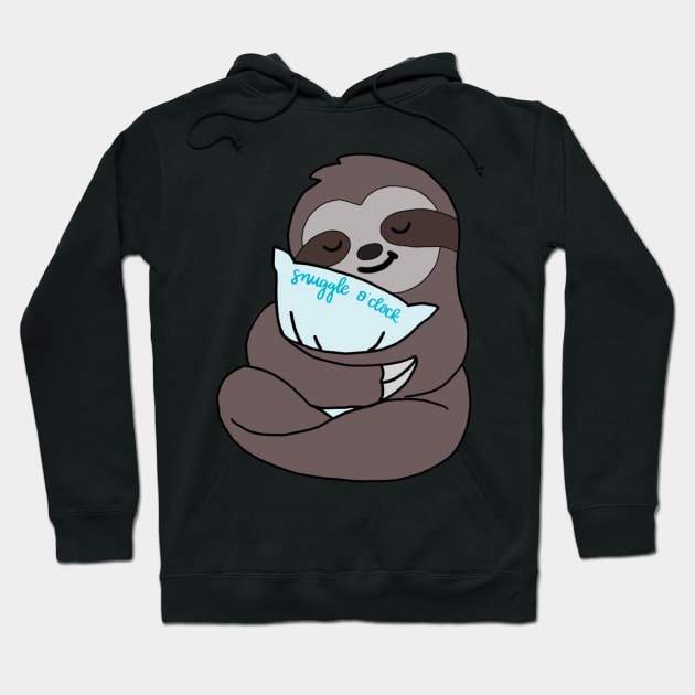 snuggle sloth Hoodie by CollectfullyHannah